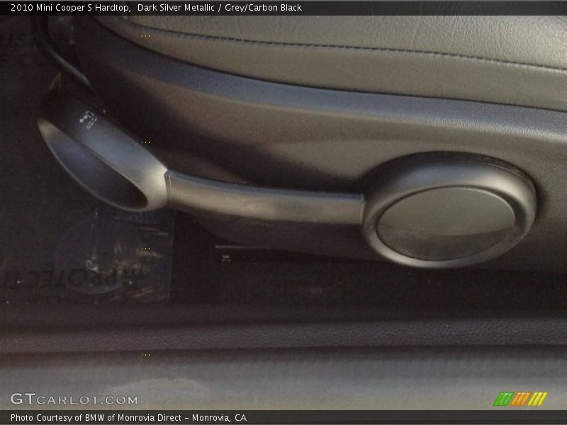 Dark Silver Metallic / Grey/Carbon Black 2010 Mini Cooper S Hardtop