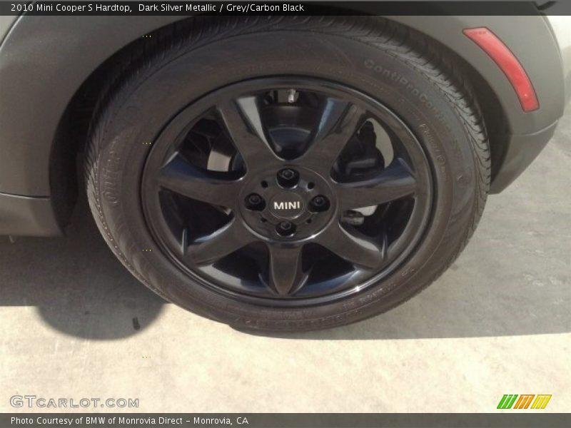 Dark Silver Metallic / Grey/Carbon Black 2010 Mini Cooper S Hardtop