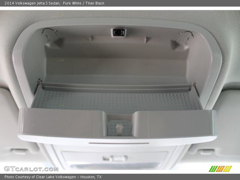 Pure White / Titan Black 2014 Volkswagen Jetta S Sedan