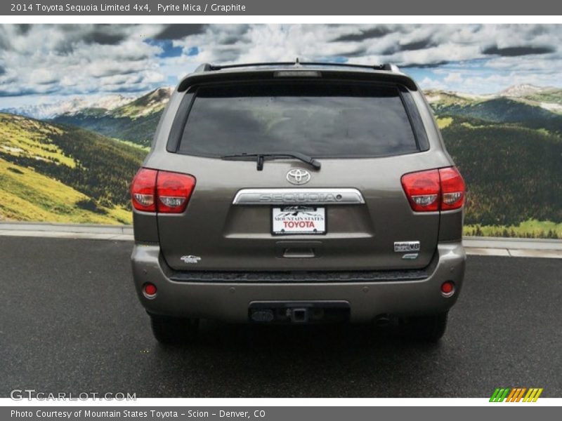 Pyrite Mica / Graphite 2014 Toyota Sequoia Limited 4x4