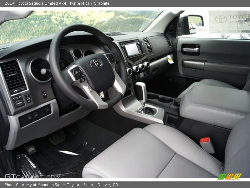  2014 Sequoia Limited 4x4 Graphite Interior