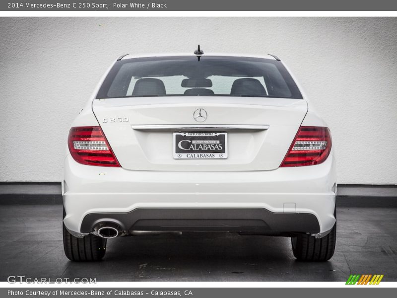 Polar White / Black 2014 Mercedes-Benz C 250 Sport
