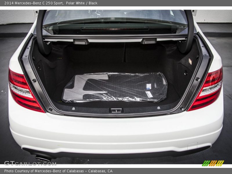 Polar White / Black 2014 Mercedes-Benz C 250 Sport