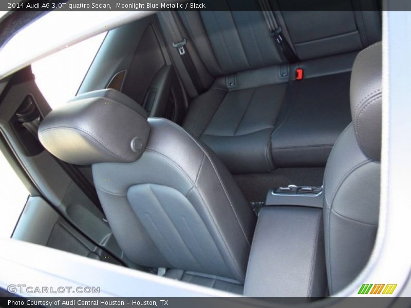 Moonlight Blue Metallic / Black 2014 Audi A6 3.0T quattro Sedan