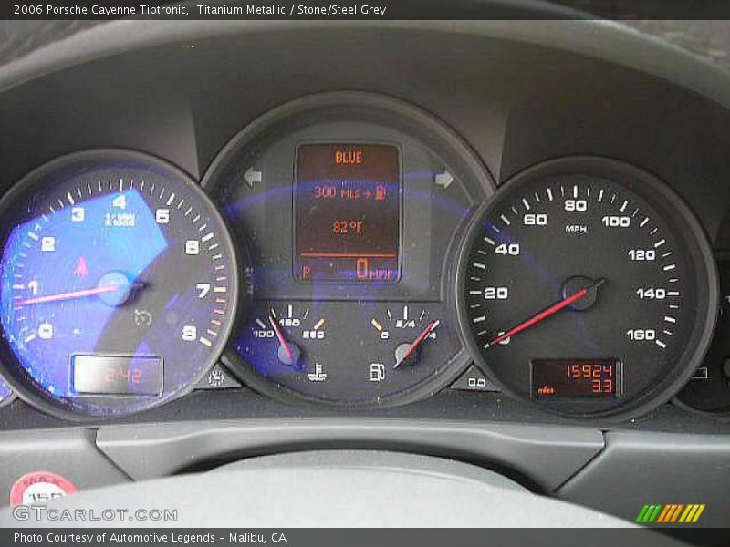 Titanium Metallic / Stone/Steel Grey 2006 Porsche Cayenne Tiptronic