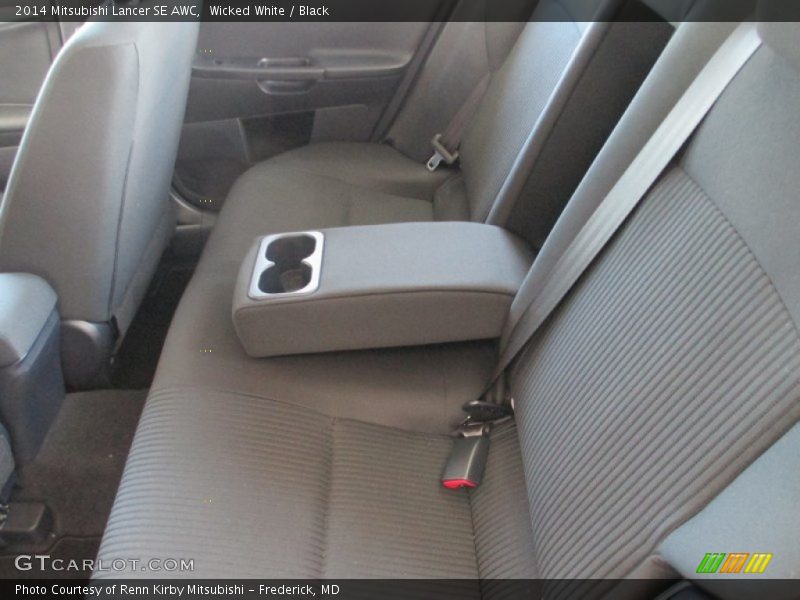 Wicked White / Black 2014 Mitsubishi Lancer SE AWC