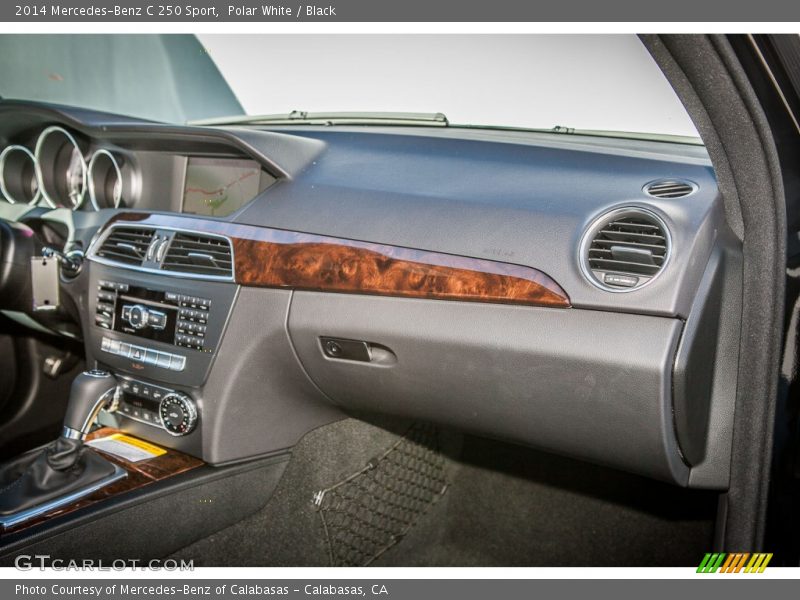 Polar White / Black 2014 Mercedes-Benz C 250 Sport
