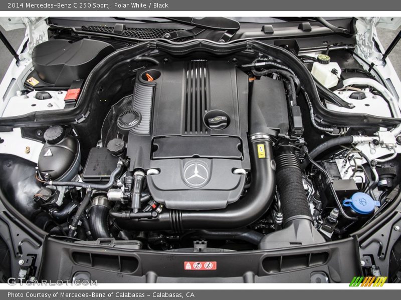 Polar White / Black 2014 Mercedes-Benz C 250 Sport