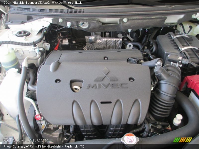  2014 Lancer SE AWC Engine - 2.4 Liter DOHC 16-Valve MIVEC 4 Cylinder