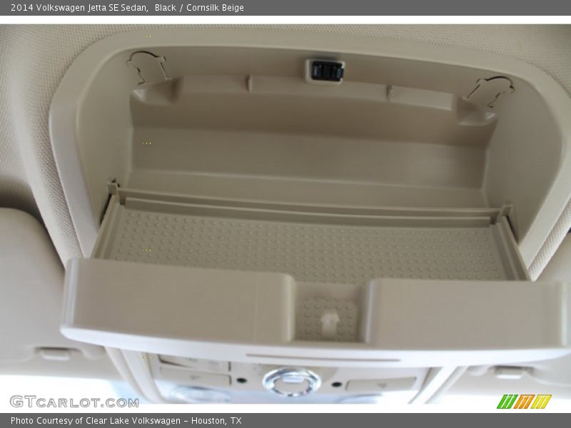 Black / Cornsilk Beige 2014 Volkswagen Jetta SE Sedan