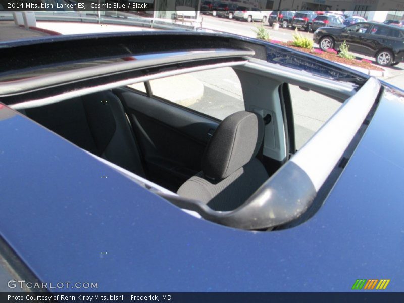 Cosmic Blue / Black 2014 Mitsubishi Lancer ES
