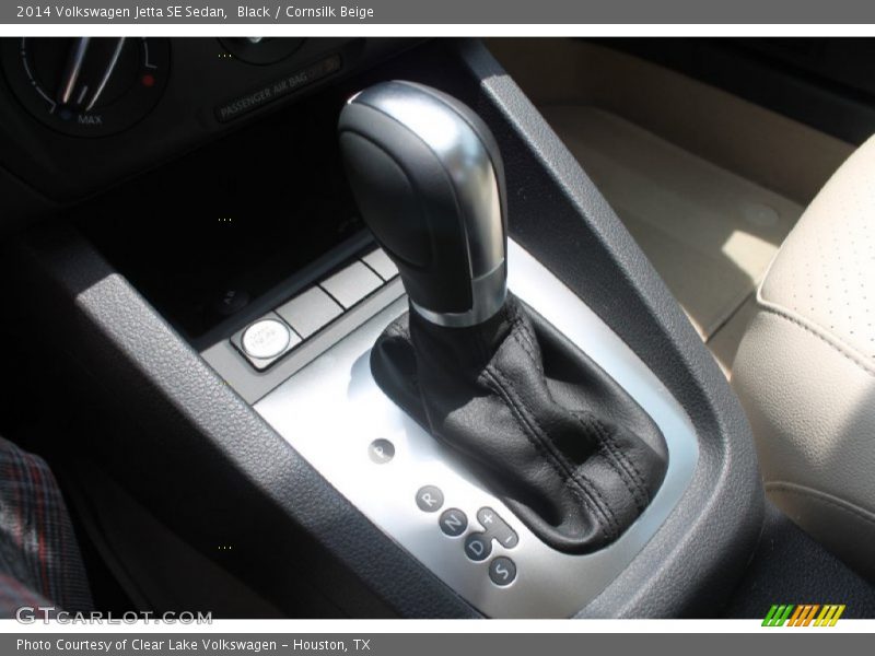 Black / Cornsilk Beige 2014 Volkswagen Jetta SE Sedan