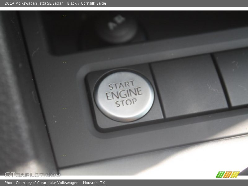 Black / Cornsilk Beige 2014 Volkswagen Jetta SE Sedan