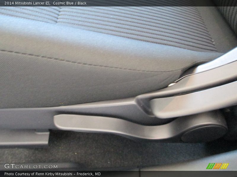 Cosmic Blue / Black 2014 Mitsubishi Lancer ES