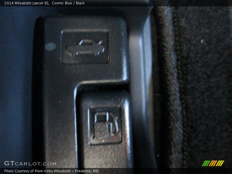 Cosmic Blue / Black 2014 Mitsubishi Lancer ES