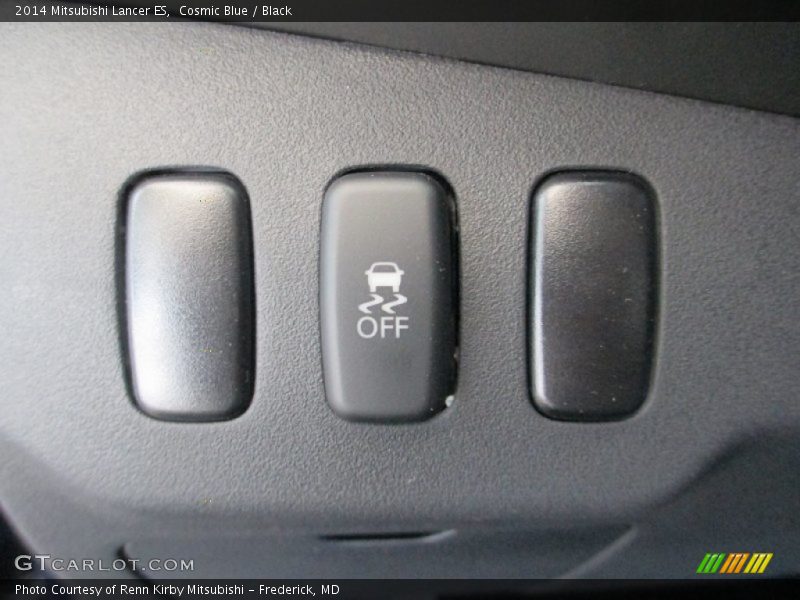 Cosmic Blue / Black 2014 Mitsubishi Lancer ES