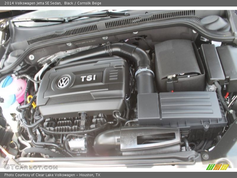 Black / Cornsilk Beige 2014 Volkswagen Jetta SE Sedan