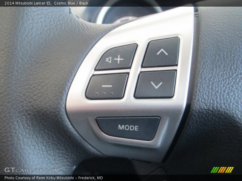 Cosmic Blue / Black 2014 Mitsubishi Lancer ES