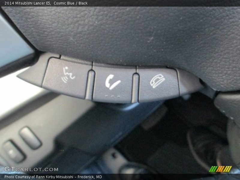 Cosmic Blue / Black 2014 Mitsubishi Lancer ES