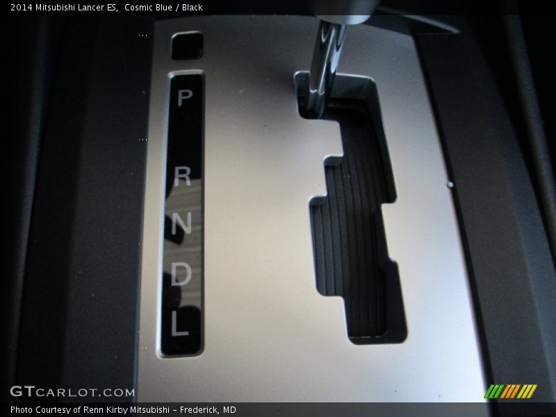 Cosmic Blue / Black 2014 Mitsubishi Lancer ES