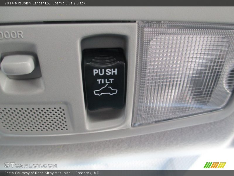 Cosmic Blue / Black 2014 Mitsubishi Lancer ES