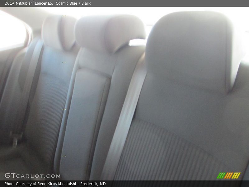 Cosmic Blue / Black 2014 Mitsubishi Lancer ES