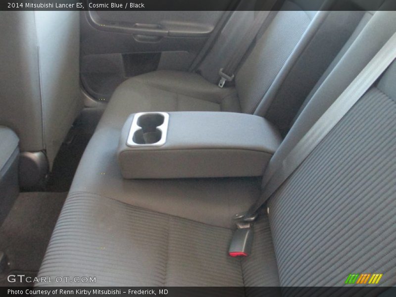 Cosmic Blue / Black 2014 Mitsubishi Lancer ES