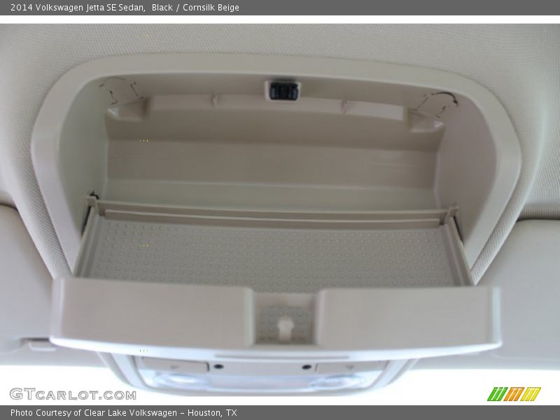 Black / Cornsilk Beige 2014 Volkswagen Jetta SE Sedan