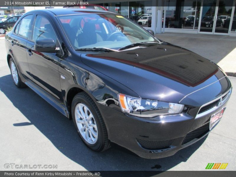 Tarmac Black / Black 2014 Mitsubishi Lancer ES