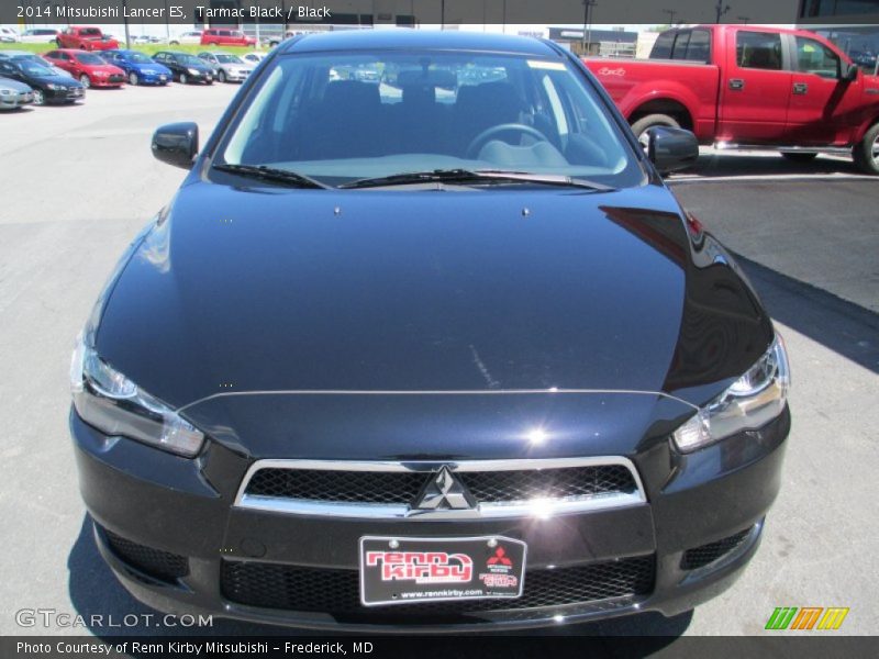 Tarmac Black / Black 2014 Mitsubishi Lancer ES