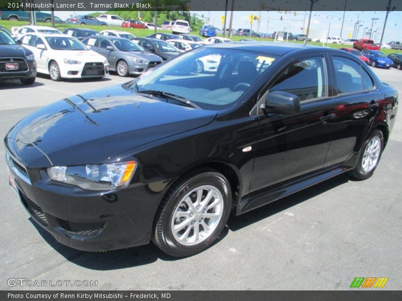 Tarmac Black / Black 2014 Mitsubishi Lancer ES