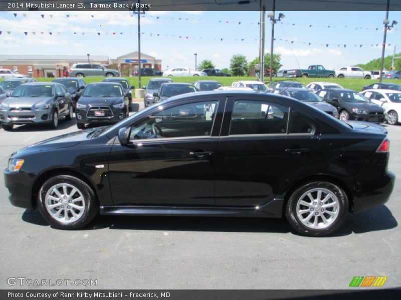 Tarmac Black / Black 2014 Mitsubishi Lancer ES