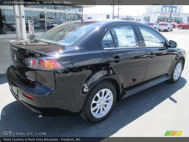 Tarmac Black / Black 2014 Mitsubishi Lancer ES