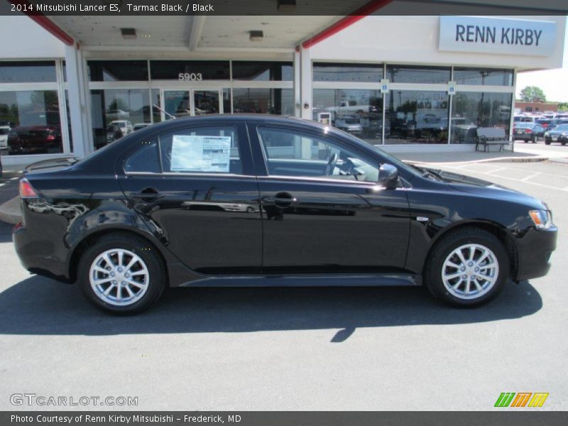 Tarmac Black / Black 2014 Mitsubishi Lancer ES