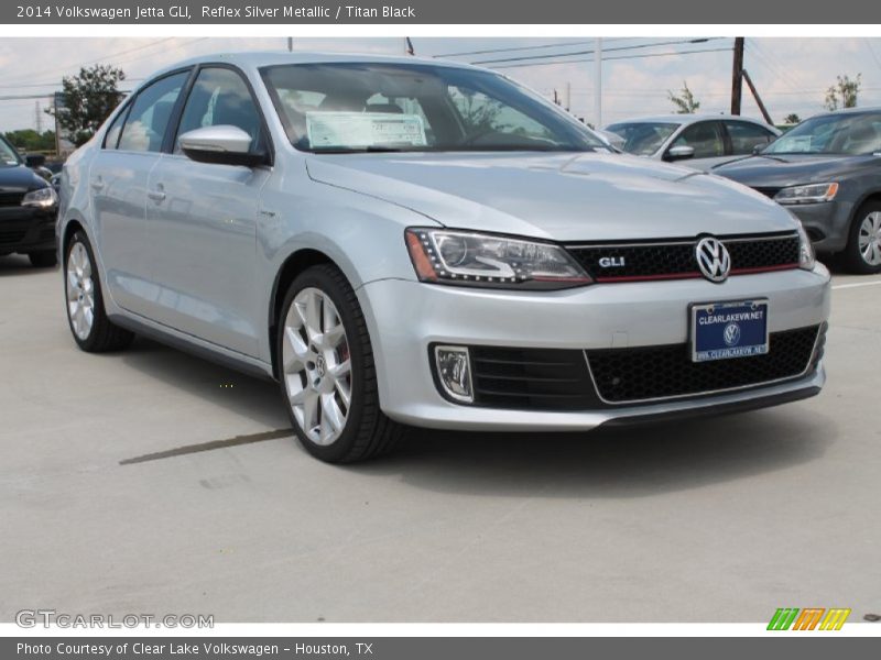 Reflex Silver Metallic / Titan Black 2014 Volkswagen Jetta GLI