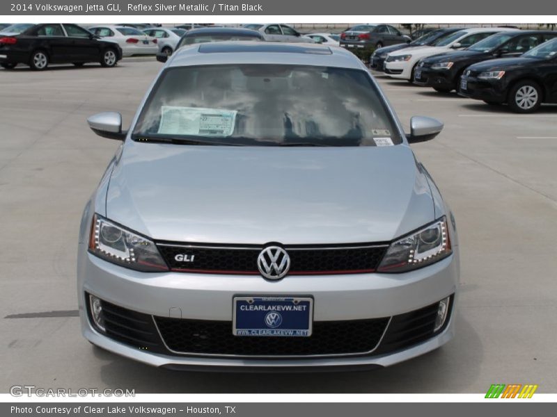 Reflex Silver Metallic / Titan Black 2014 Volkswagen Jetta GLI