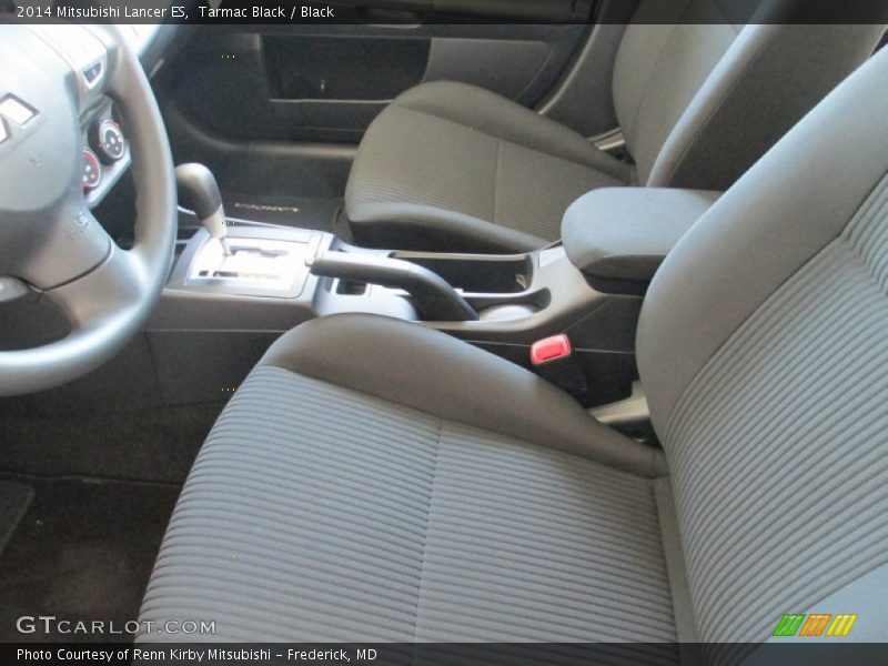 Tarmac Black / Black 2014 Mitsubishi Lancer ES
