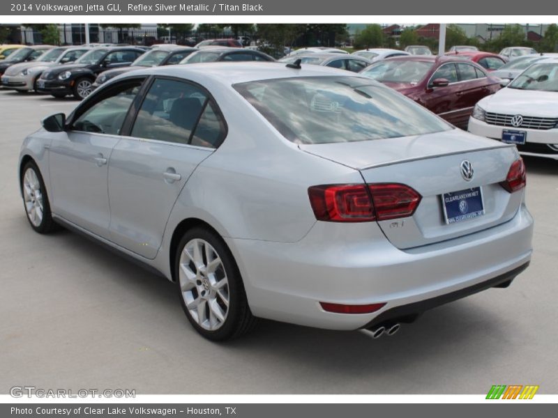 Reflex Silver Metallic / Titan Black 2014 Volkswagen Jetta GLI