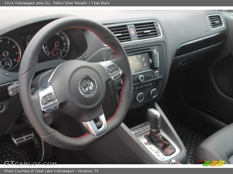 Reflex Silver Metallic / Titan Black 2014 Volkswagen Jetta GLI