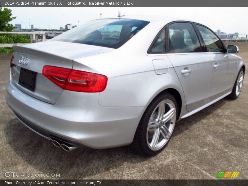 Ice Silver Metallic / Black 2014 Audi S4 Premium plus 3.0 TFSI quattro