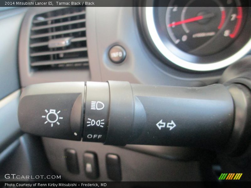 Tarmac Black / Black 2014 Mitsubishi Lancer ES