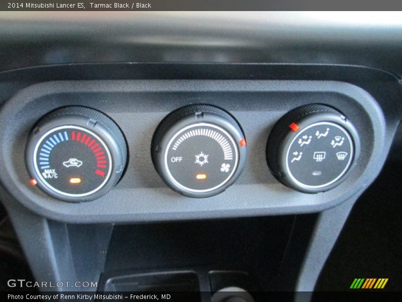 Tarmac Black / Black 2014 Mitsubishi Lancer ES