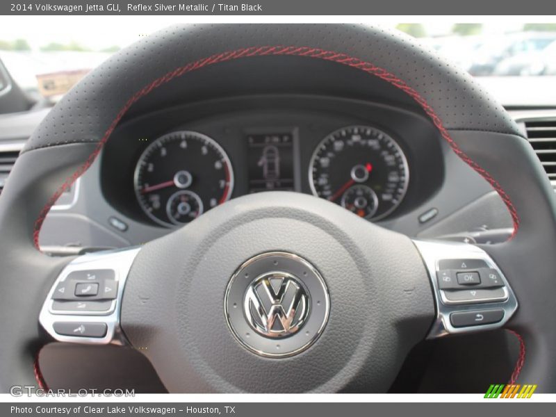 Reflex Silver Metallic / Titan Black 2014 Volkswagen Jetta GLI