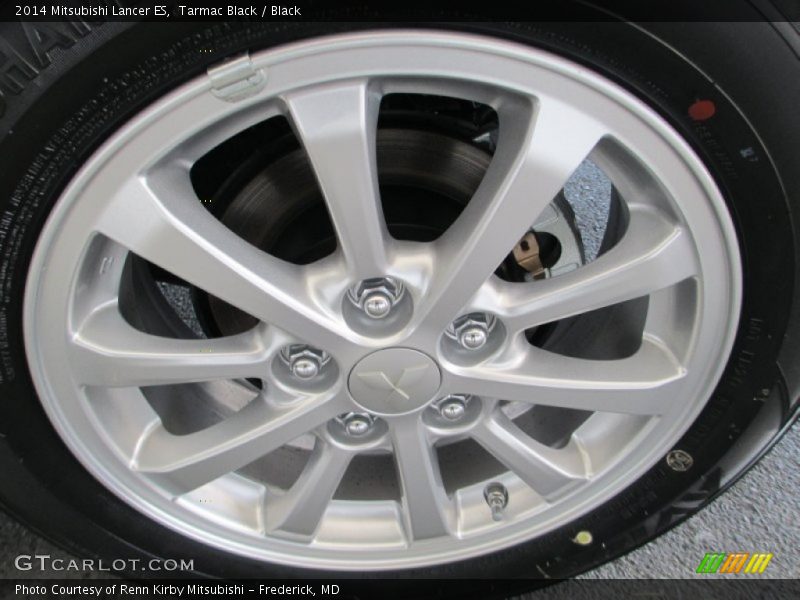 Tarmac Black / Black 2014 Mitsubishi Lancer ES