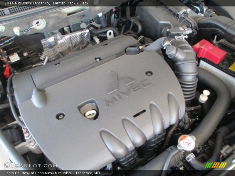 Tarmac Black / Black 2014 Mitsubishi Lancer ES