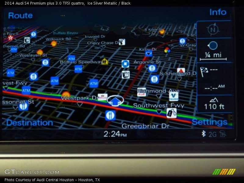 Navigation of 2014 S4 Premium plus 3.0 TFSI quattro