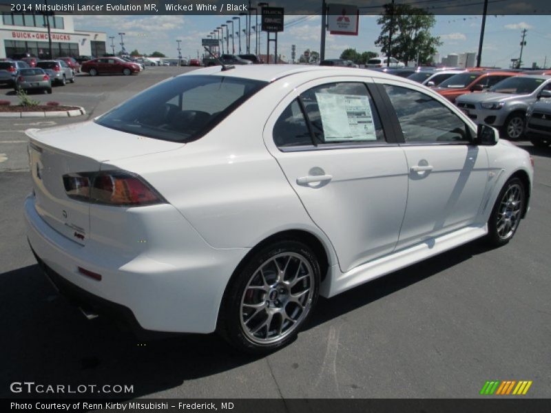  2014 Lancer Evolution MR Wicked White