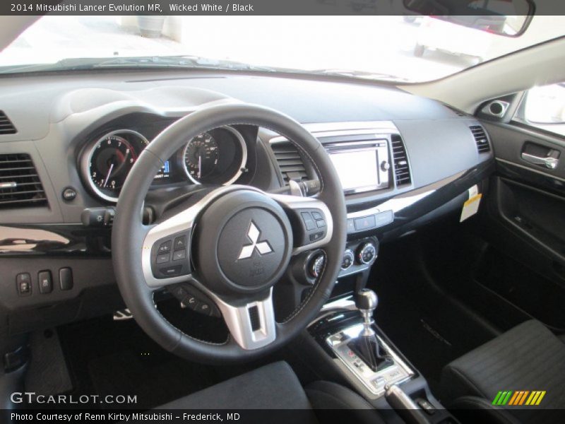  2014 Lancer Evolution MR Black Interior