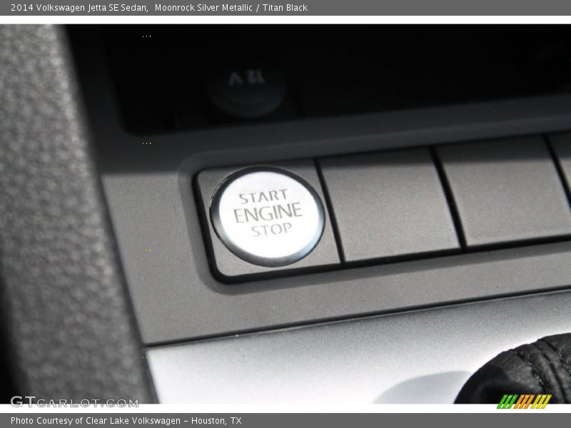 Moonrock Silver Metallic / Titan Black 2014 Volkswagen Jetta SE Sedan