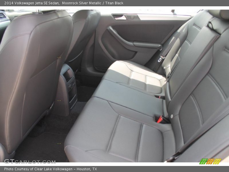 Moonrock Silver Metallic / Titan Black 2014 Volkswagen Jetta SE Sedan